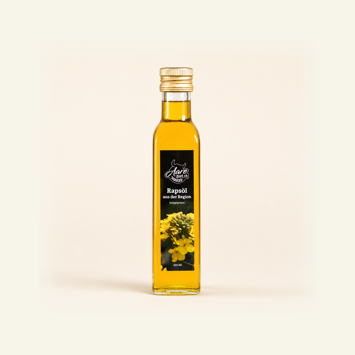 Rapsöl – kaltgepresst und ungefiltert, 250 ml