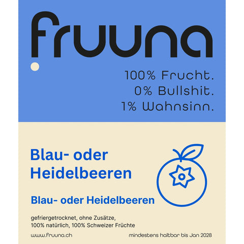 Blaubeeren gefriergetrocknet, 60g