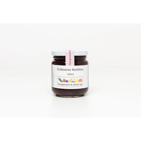 Erdbeeren Konfitüre
