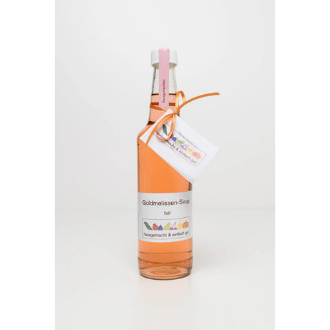 Goldmelissen Sirup