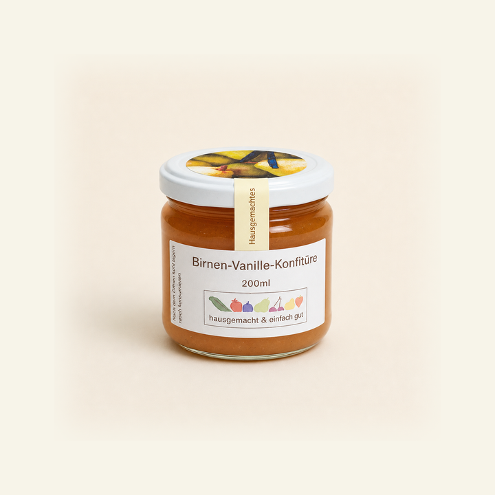 Birnen-Vanille Konfitüre