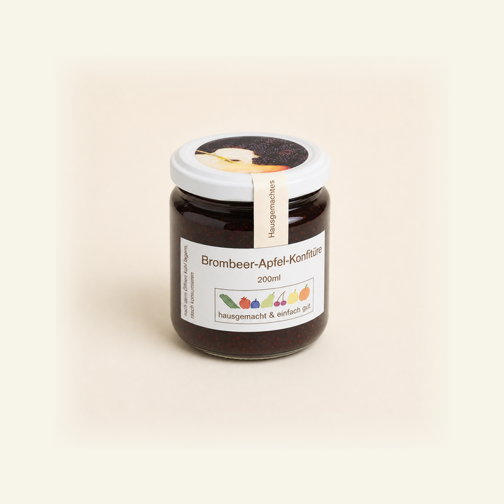 Brombeer-Apfel Konfitüre