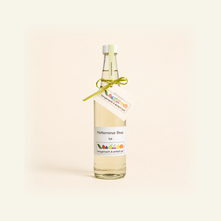 Pfefferminze Sirup