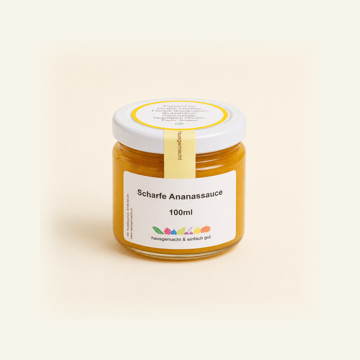 scharfe Ananassauce