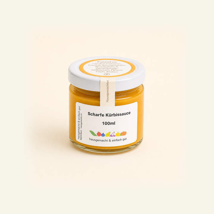 scharfe Kürbissauce