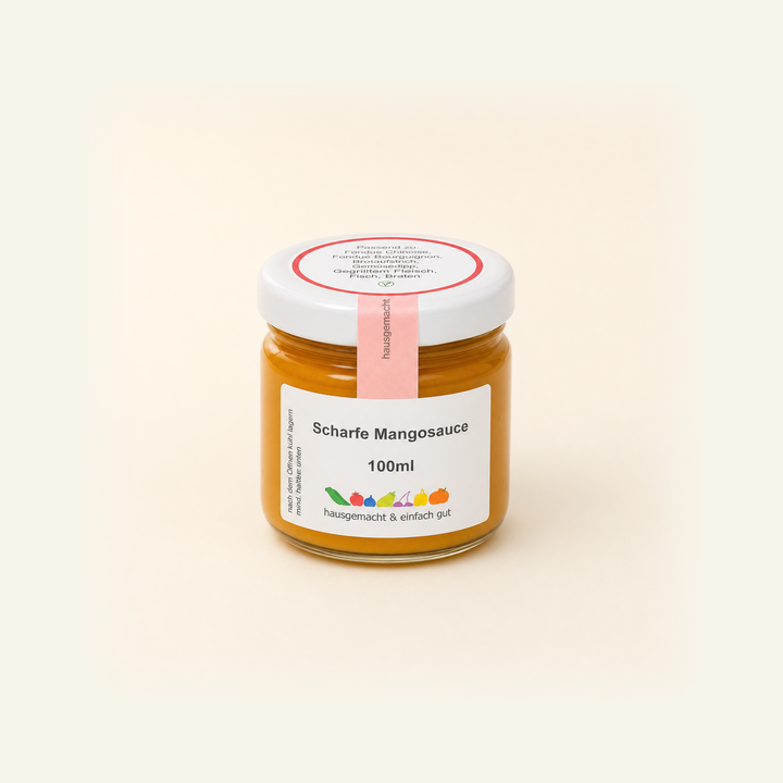 scharfe Mangosauce