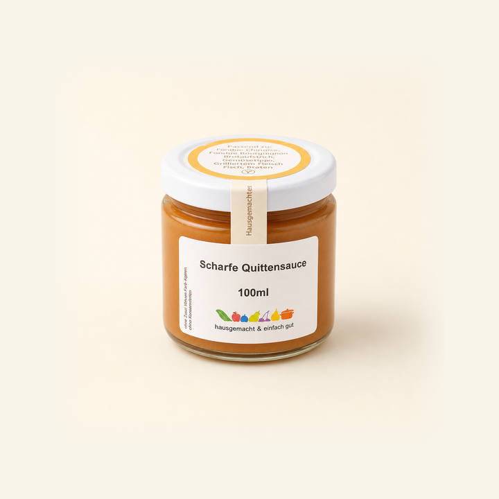 scharfe Quittensauce