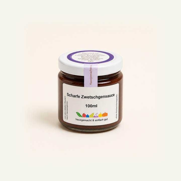 scharfe Zwetschgensauce