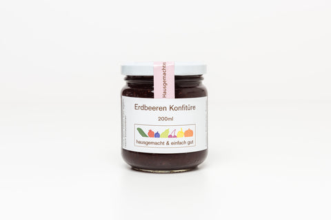 Erdbeeren Konfitüre