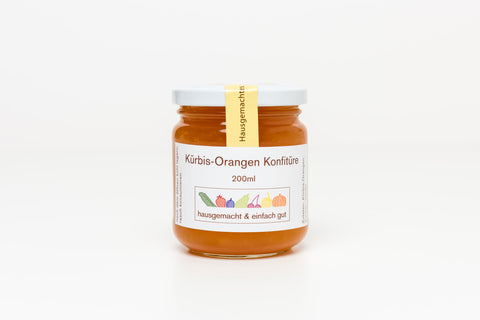 Kürbis-Orangen Konfitüre
