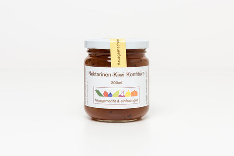 Nektarinen-Kiwi Konfitüre