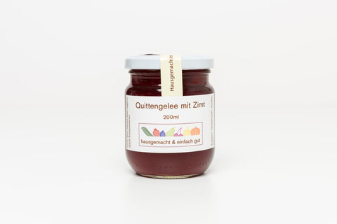 Quittengelee mit Zimt