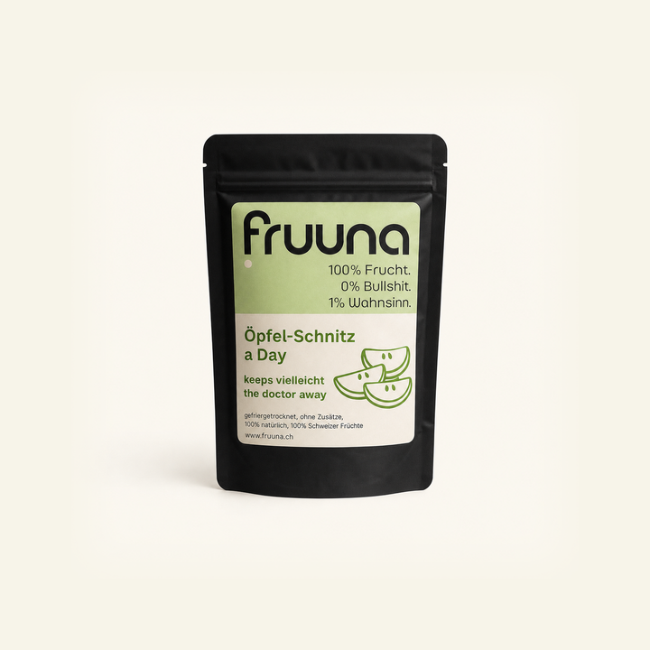 MINI - Fruuna Öpfelschnitz (Apfelschnitze) – gefriergetrocknet, 20g