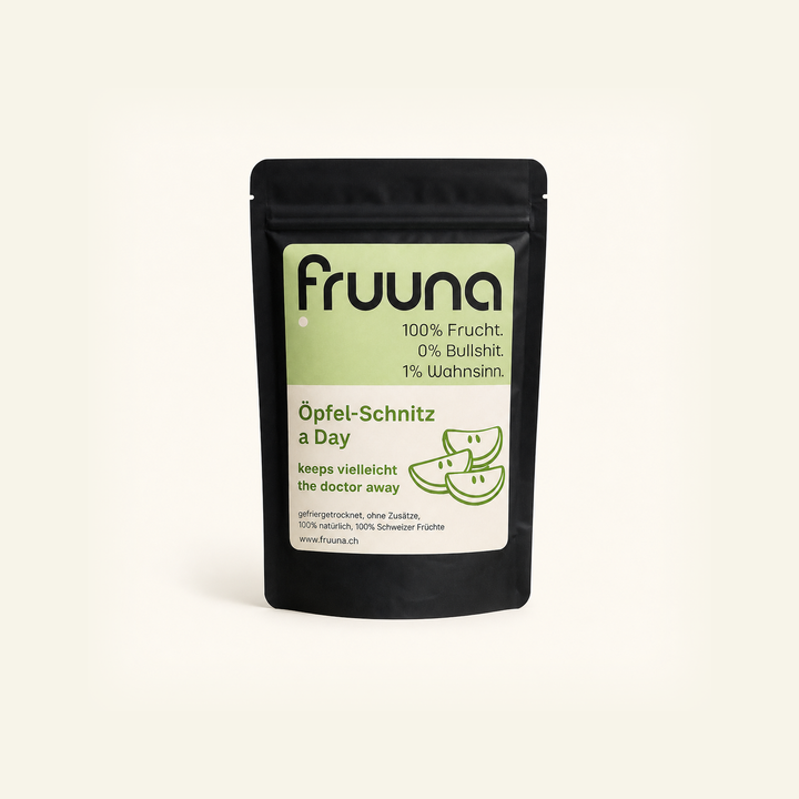 Fruuna Öpfelschnitz (Apfelschnitze) – gefriergetrocknet, 60g