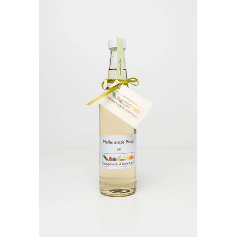 Pfefferminze Sirup